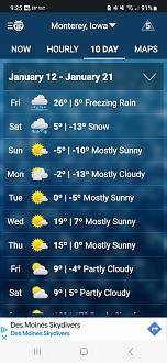 Click image for larger version

Name:	Screenshot_20240112_092557_WeatherBug.jpg
Views:	533
Size:	170.4 KB
ID:	26690721